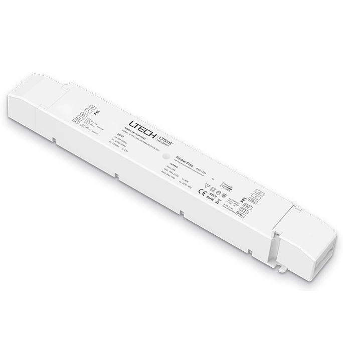 LED Intelligent Driver, 75W 24VDC CV 0-10V/1-10V DIM&CT Driver（200-240Vac）LM-75-24-G2A2